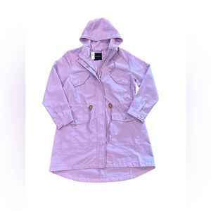Talbots Women’s‎ Size Large Orchard Mist Washed Cotton Anorak Jacket NWT